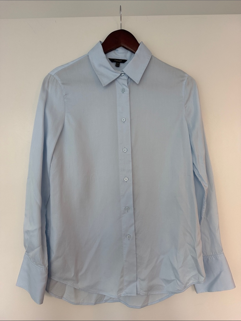 Italian Light Blue Button-Down Women’s Shirt